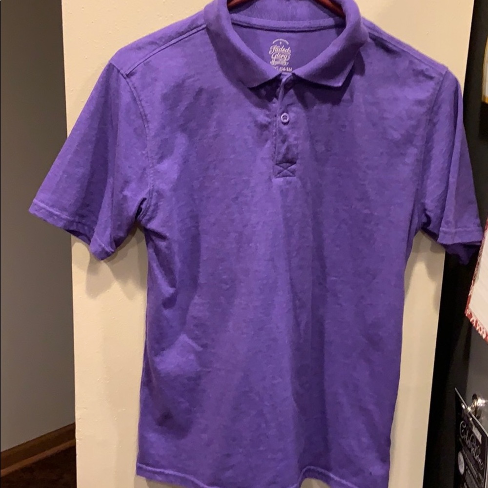 Purple dress shirt